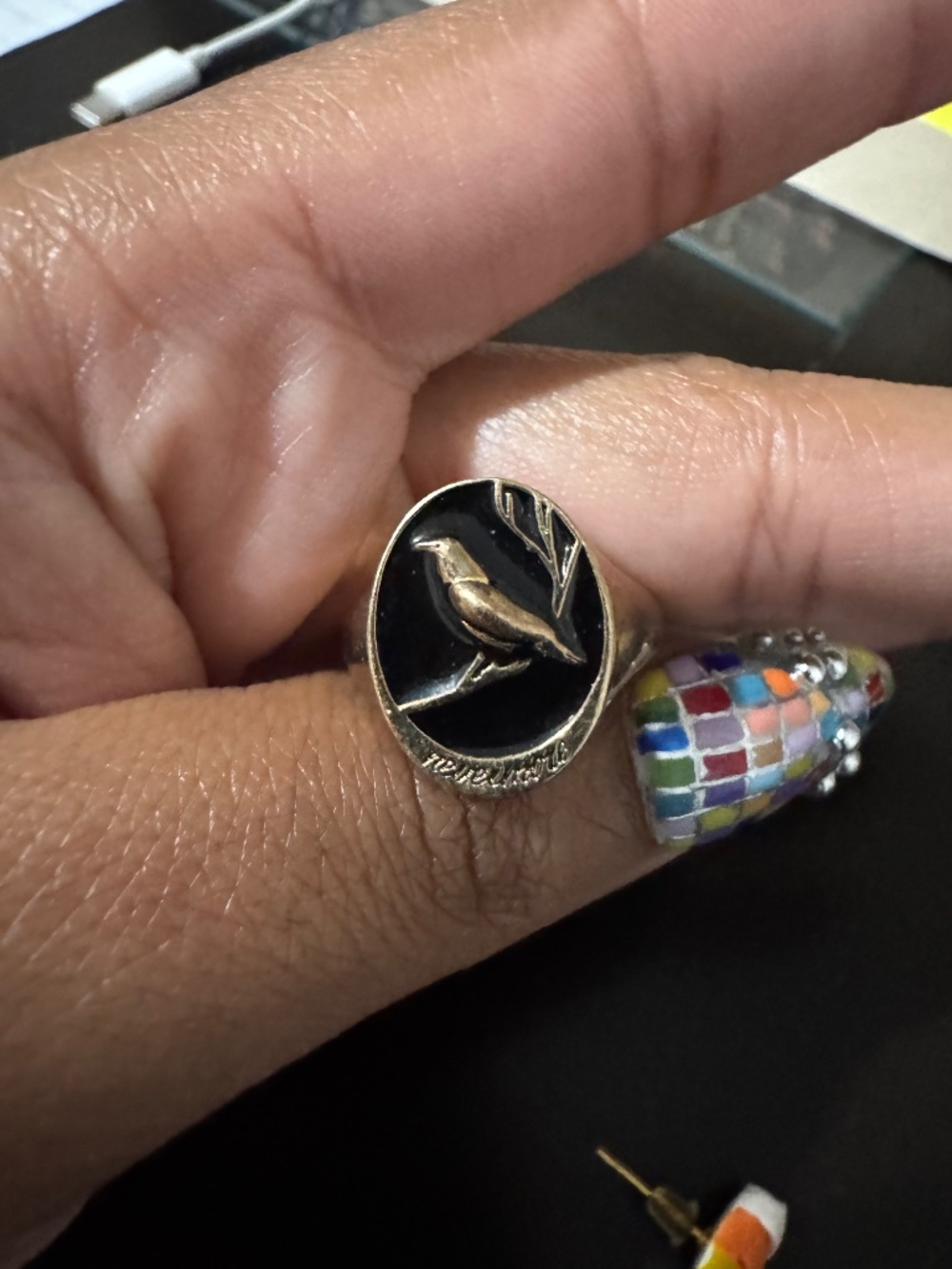 Nevermore ring - Picture 2 of 3
